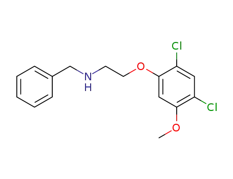 Benzyl-[2-(2,4-dichloro-5-methoxy-phenoxy)-ethyl]-amine