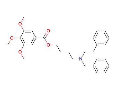 3,4,5-トリメトキシ安息香酸4-(ベンジルフェネチルアミノ)ブチル