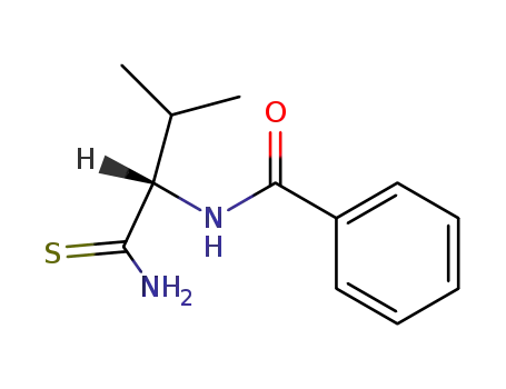 <i>N</i>-benzoyl-<i>L</i>-thiovaline amide