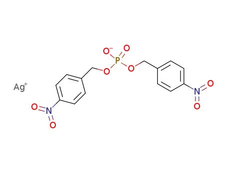 Molecular Structure of 57188-58-6 (Benzenemethanol, 4-nitro-, hydrogen phosphate (ester), silver(1+) salt)