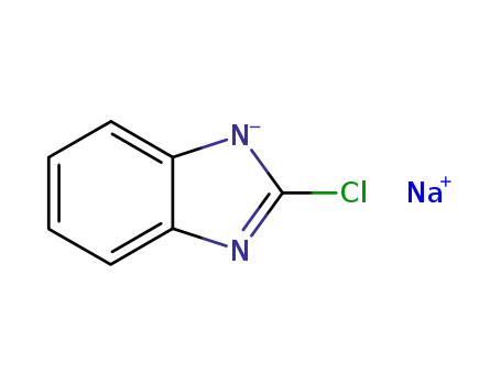 1H-Benzimidazole, 2-chloro-, sodium salt