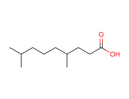 Molecular Structure of 7540-70-7 (4,6-Dimethylnonanoic acid)