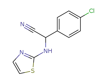 (4-chloro-phenyl)-thiazol-2-ylamino-acetonitrile