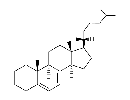 Molecular Structure of 7631-33-6 (cholestadiene-(5.7))