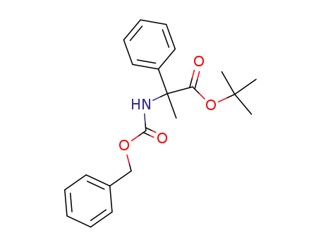 Molecular Structure of 4507-45-3 (Benzyloxycarbonyl-DL-α-phenyl-alanin-tert-butylester)