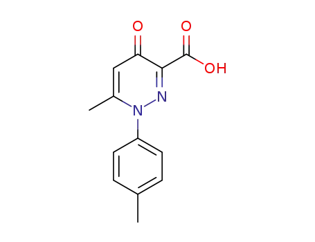 1-(4-methylphenyl)-1,4-dihydro-4-oxo-6-methylpyridazine-3-carboxylic acid