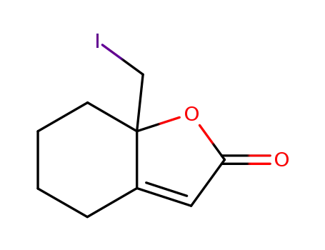 7a-iodomethyl-5,6,7,7a-tetrahydro-4<i>H</i>-benzofuran-2-one