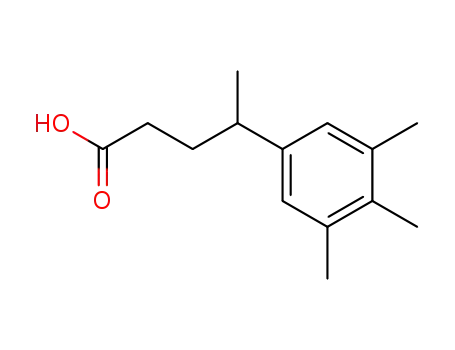 γ-Methyl-γ-(3,4,5-trimethylphenyl)-buttersaeure