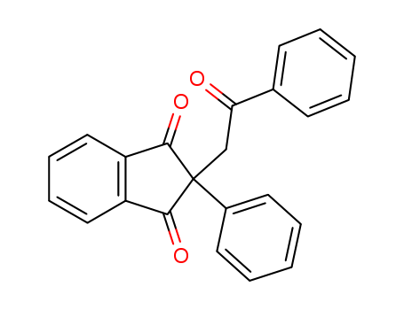1H-Indene-1,3(2H)-dione,2-(2-oxo-2-phenylethyl)-2-phenyl- cas  1483-71-2