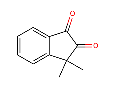 Molecular Structure of 20651-88-1 (3,3-Dimethyl-1,2-indanedione)