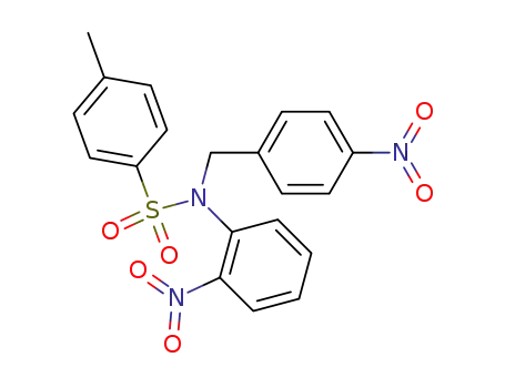 4-Methyl-N-(4-nitro-benzyl)-N-(2-nitro-phenyl)-benzenesulfonamide