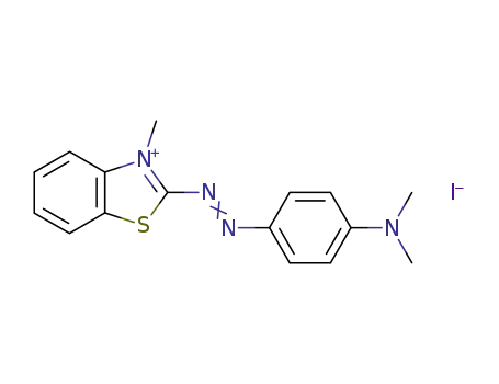 Benzothiazolium, 2-[[4-(dimethylamino)phenyl]azo]-3-methyl-, iodide