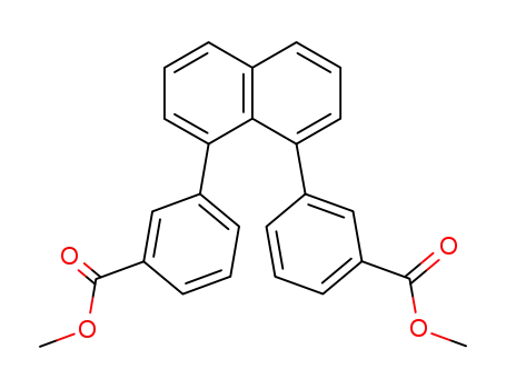 1,8-Bis-<3-methoxycarbonyl-phenyl>-naphthalin