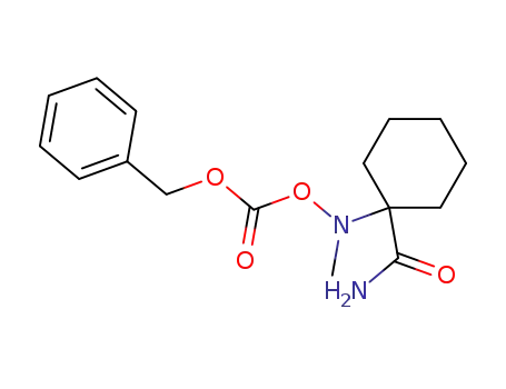 1-Carbamoyl-1-(O-benzyloxycarbonyl-N-methyl-hydroxylamino)-cyclohexan