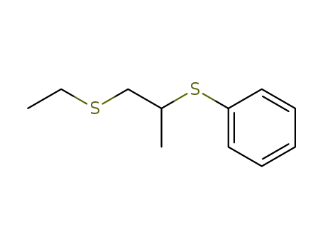 1-Aethylmercapto-2-phenylmercapto-propan