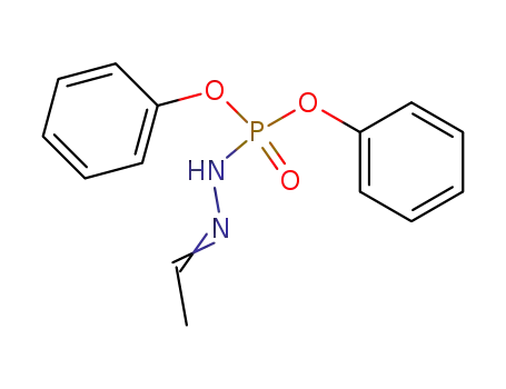 N'-Eth-(E)-ylidene-phosphorohydrazidic acid diphenyl ester