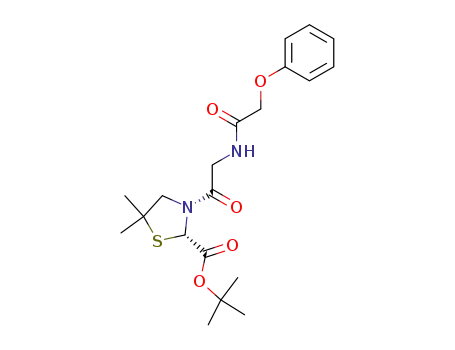 (<i>S</i>)-5,5-dimethyl-3-(<i>N</i>-phenoxyacetyl-glycyl)-thiazolidine-2-carboxylic acid <i>tert</i>-butyl ester