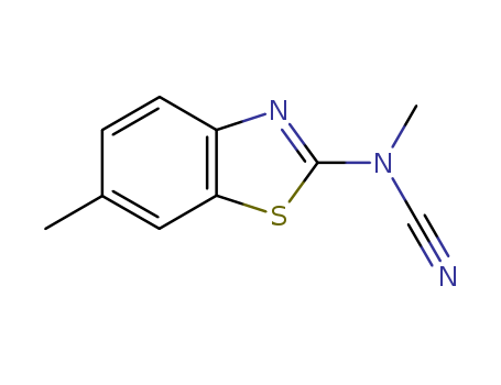 2-BENZO[D]THIAZOLECARBAMONITRILE,N,6-DIMETHYL-