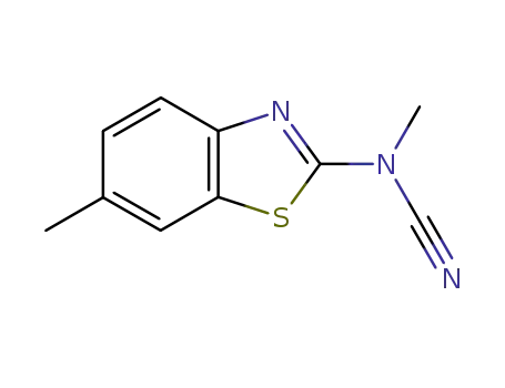 2-Benzothiazolecarbamonitrile,N,6-dimethyl-(7CI)