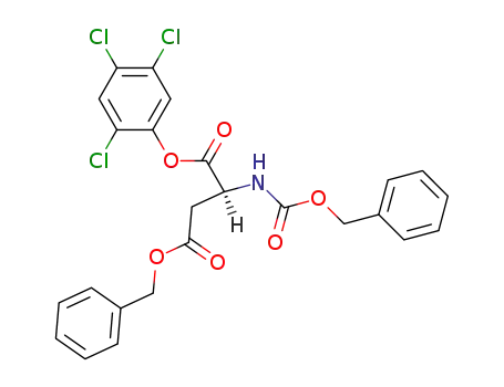 N-[(Benzyloxy)carbonyl]-L-aspartic acid 1-(2,4,5-trichlorophenyl)4-benzyl ester