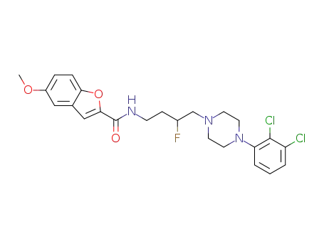 N-(4-(4-(2,3-dichlorophenyl)piperazin-1-yl)-3-fluorobutyl)-5-methoxybenzofuran-2-carboxamide