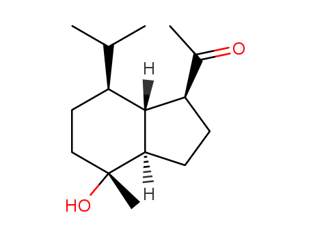 1-[[(1S,3aα,7aβ)-Octahydro-4β-hydroxy-4-methyl-7β-isopropyl-1H-inden]-1-yl]ethanone