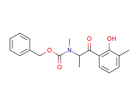 [2-(2-Hydroxy-3-methyl-phenyl)-1-methyl-2-oxo-ethyl]-methyl-carbamic acid benzyl ester