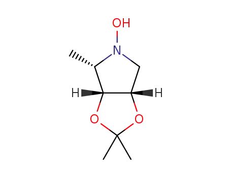 1,4,5-trideoxy-N-hydroxy-1,4-imino-2,3-O-isopropylidene-L-lyxitol