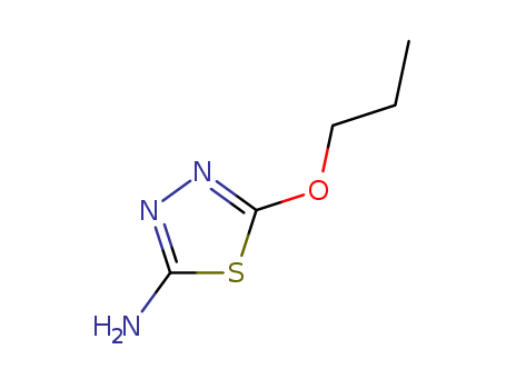 1,3,4-THIADIAZOL-2-AMINE,5-PROPOXY-CAS