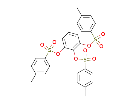 Molecular Structure of 20032-64-8 (1,2,3-Benzenetriol, tris(4-methylbenzenesulfonate))