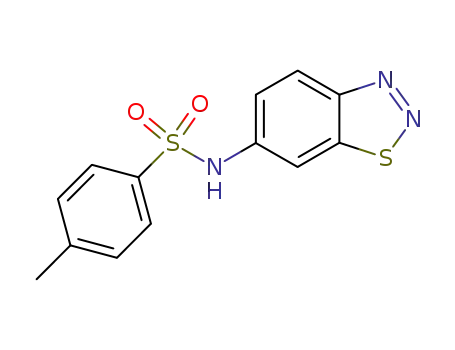 <i>N</i>-benzo[1,2,3]thiadiazol-6-yl-toluene-4-sulfonamide