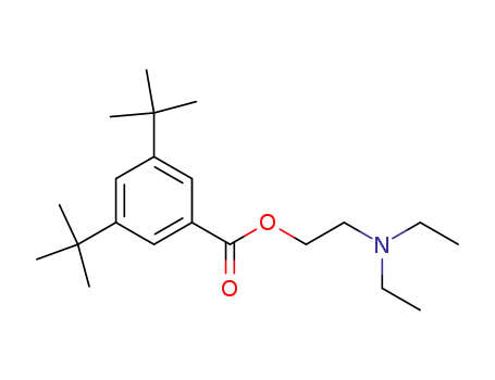 2-(diethylamino)ethyl 3,5-ditert-butylbenzoate