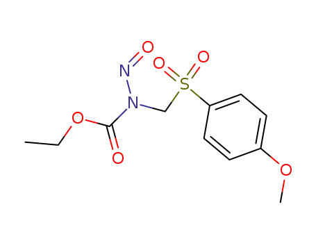 N-Nitroso-N-(4-methoxy-benzolsulfonyl-methyl)-urethan