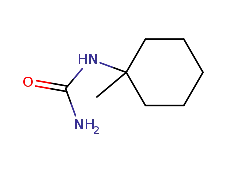 Molecular Structure of 3692-18-0 (1-(1-methylcyclohexyl)urea)
