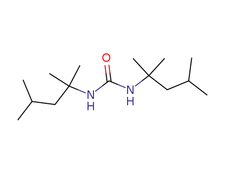 Molecular Structure of 6044-97-9 (N,N'-Bis-<1,1,3-trimethyl-butyl>-harnstoff)