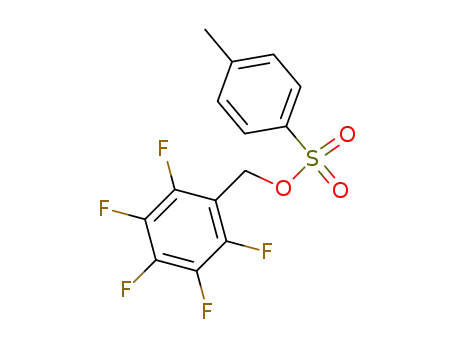 Molecular Structure of 32974-36-0 (PENTAFLUOROBENZYL P-TOLUENESULFONATE)