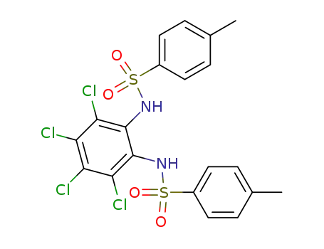 1,2,3,4-Tetrachlor-5,6-bis-(p-toluolsulfonylamino)benzol