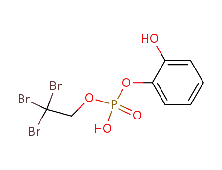 Molecular Structure of 46825-80-3 (o-Hydroxyphenyl-2,2,2-tribromethylphosphat)