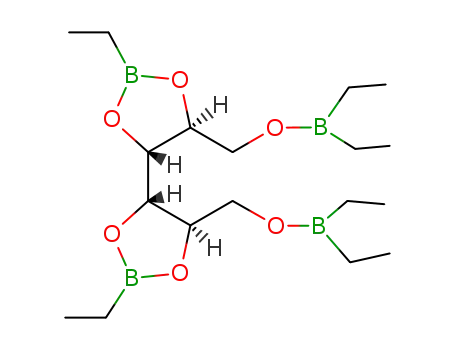 2-O,3-O:4-O,5-O-Bis(ethylboranediyl)-1-O,6-O-bis(diethylboryl)galactitol