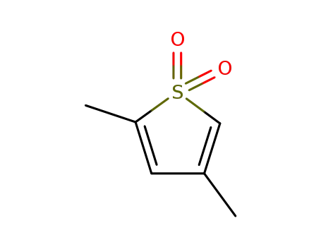 Molecular Structure of 93842-77-4 (Thiophene, 2,4-dimethyl-, 1,1-dioxide)