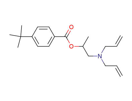 4-tert.-Butyl-benzoesaeure-<1-diallylamino-propyl-(2)-ester>