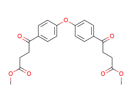 Bis-p-(ω-carboxypropanoyl)-phenyloxid-dimethylester