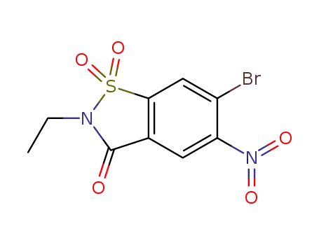 N-ethyl-6-bromo-5-nitrosaccharin