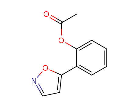 Phenol, 2-(5-isoxazolyl)-, acetate (ester)