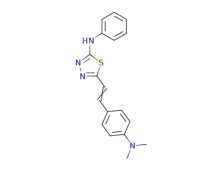 [5-(4-dimethylamino-styryl)-[1,3,4]thiadiazol-2-yl]-phenyl-amine