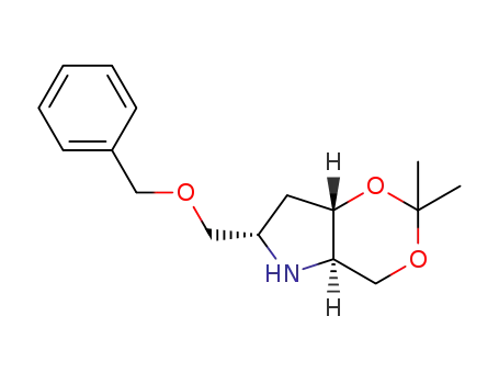 (4aR,6S,7aS)-6-(benzyloxymethyl)-2,2-dimethylhexahydro[1,3]dioxino[5,4-b]pyrrole