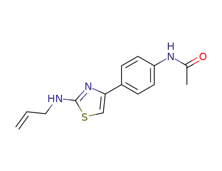 <i>N</i>-[4-(2-allylamino-thiazol-4-yl)-phenyl]-acetamide