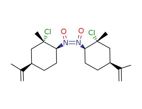 bis-(1-chloro-<i>m</i>-menth-8-en-6-yl)-diazene <i>N</i>,<i>N</i>'-dioxide