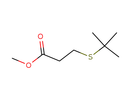 methyl 3-(tert-butylthio)propanoate
