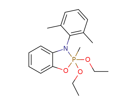 3-(2,6-dimethyl-phenyl)-2,2-diethoxy-2-methyl-2,3-dihydro-2λ<sup>5</sup>-benzo[1,3,2]oxazaphosphole